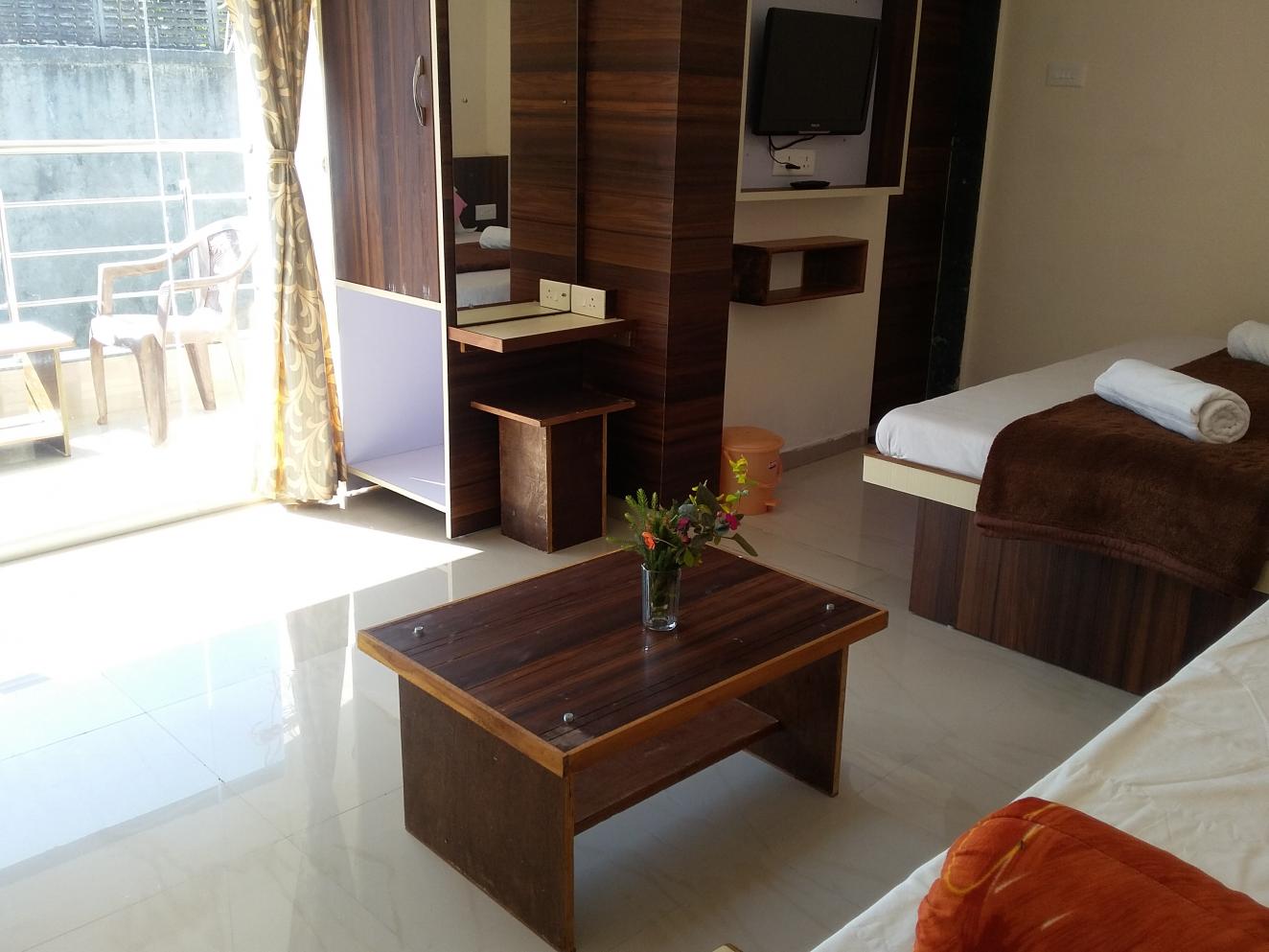 Family Room with Balcony